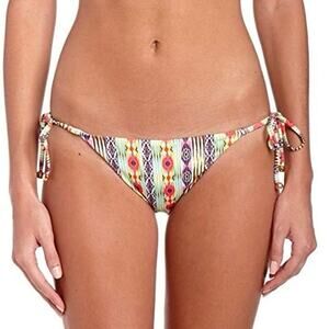 PilyQ Women's Sunbeam Full Bikini Bottom L NWT